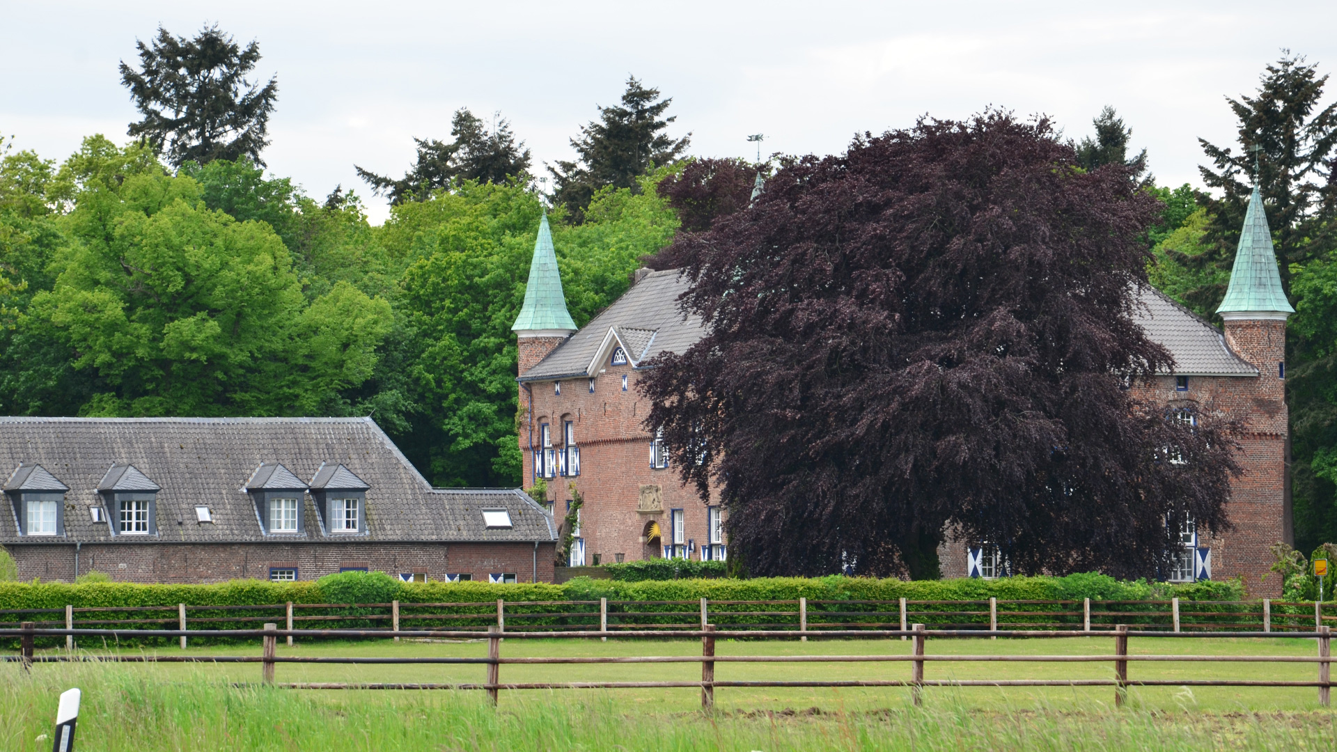 Blick auf Schloss Walbeck