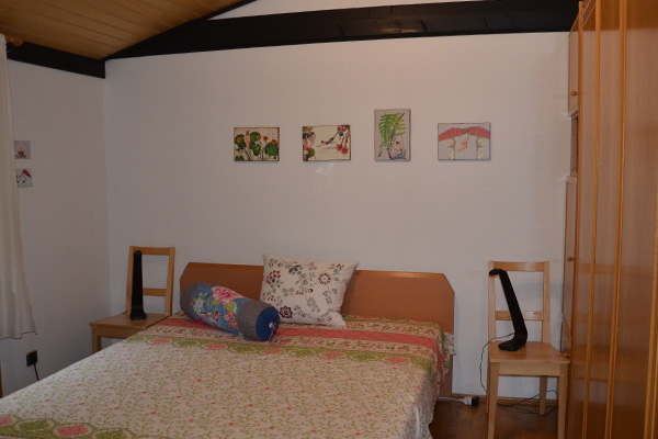 Zweites Schlafzimmer mit 1,60 m Bett