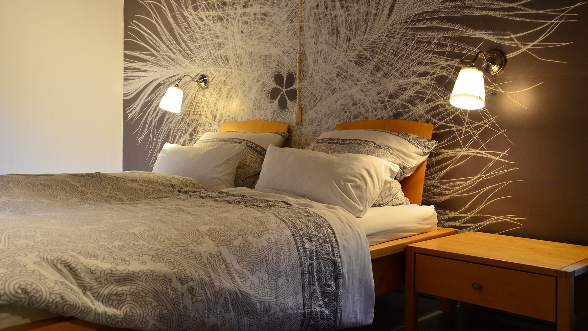 Schlafzimmer Detail